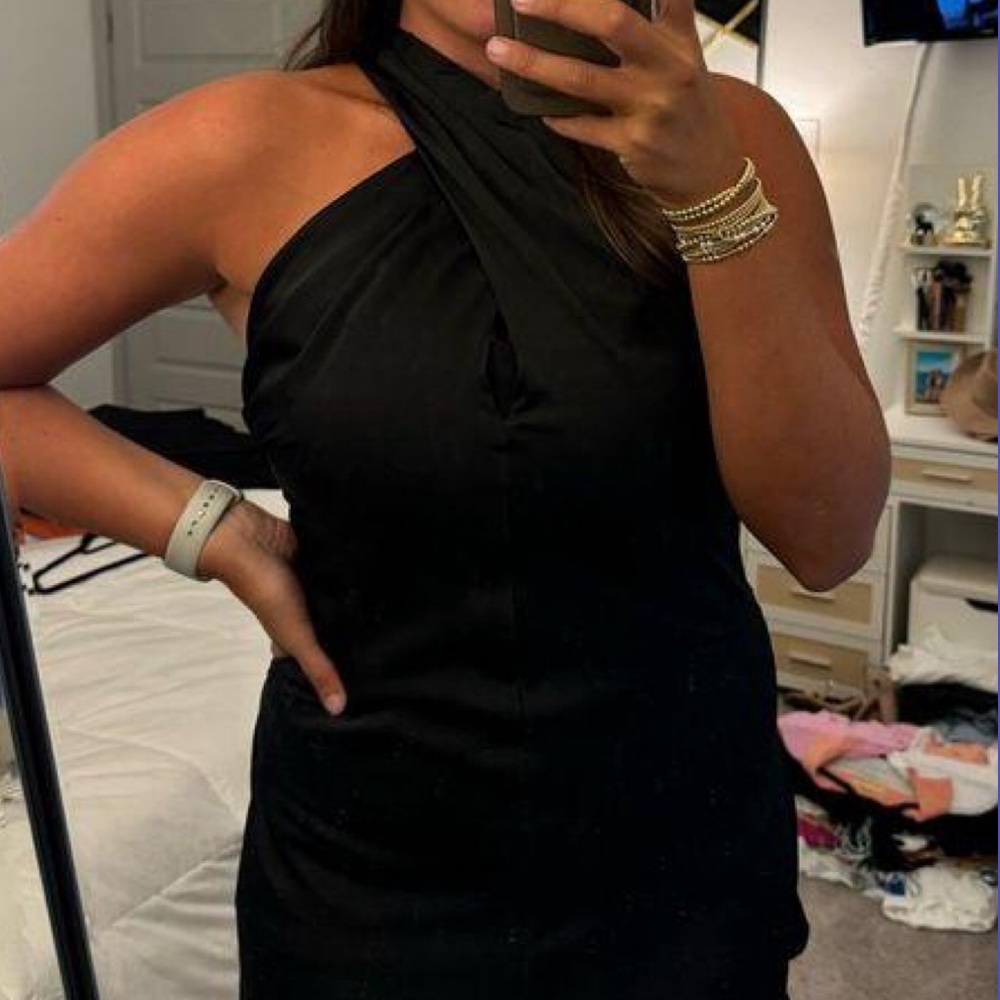 super cute do + be halter neck dress worn one time!